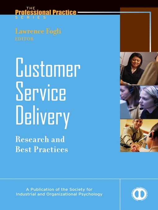 Title details for Customer Service Delivery by Lawrence Fogli - Available